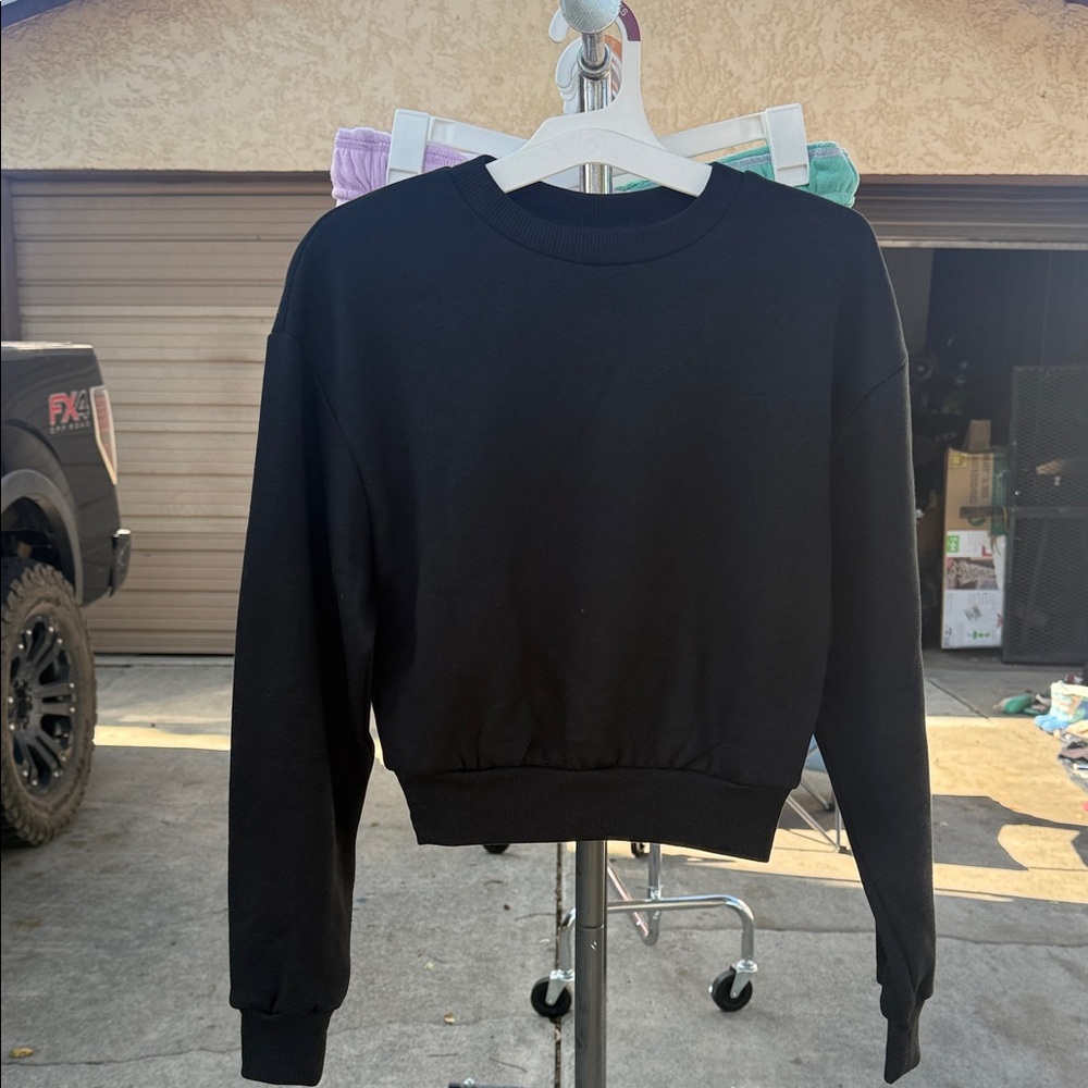 Wild Fable Black Kids Sweater